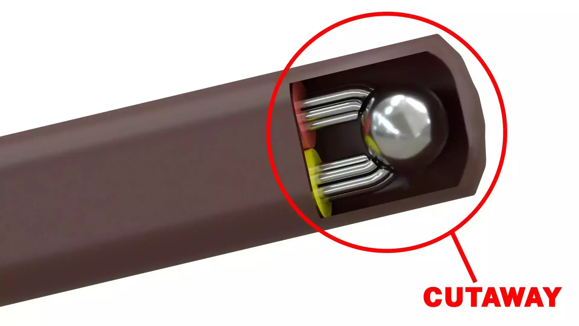 Haltech 1/4in Open Tip Thermocouple 33in Long (Excl Fitting Hardware) main image 0